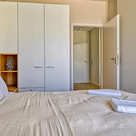 Ostseeresidenz D305 Eco Boho Z Basenem, Sauna, Jacuzzi, Przy Samej Plazy - 5d Apartment *