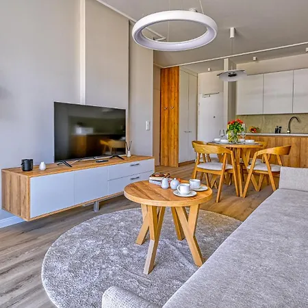Ostseeresidenz D305 Eco Boho Z Basenem, Sauna, Jacuzzi, Przy Samej Plazy - 5d Apartment *