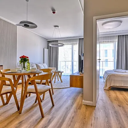 Apartment Ostseeresidenz D305 Eco Boho Z Basenem, Sauna, Jacuzzi, Przy Samej Plazy - 5d