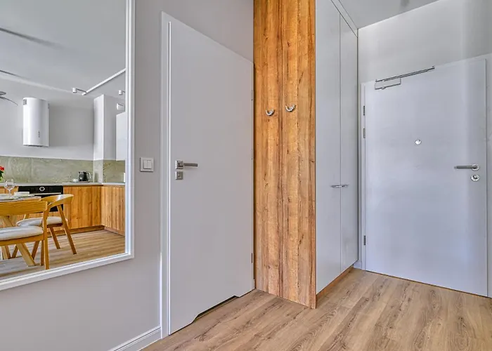 Ostseeresidenz D305 Eco Boho Z Basenem, Sauna, Jacuzzi, Przy Samej Plazy - 5d Apartment Niechorze