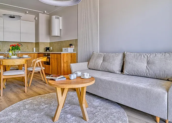 Apartment Ostseeresidenz D305 Eco Boho Z Basenem, Sauna, Jacuzzi, Przy Samej Plazy - 5d