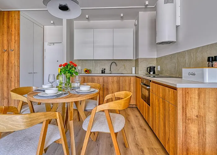 Apartment Ostseeresidenz D305 Eco Boho Z Basenem, Sauna, Jacuzzi, Przy Samej Plazy - 5d *