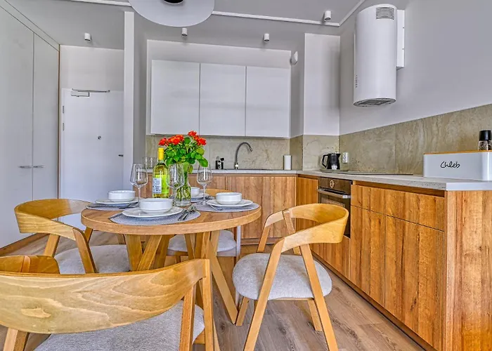 Ostseeresidenz D305 Eco Boho Z Basenem, Sauna, Jacuzzi, Przy Samej Plazy - 5d * Niechorze