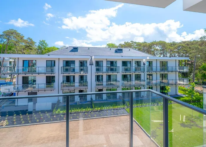 Apartment Ostseeresidenz D305 Eco Boho Z Basenem, Sauna, Jacuzzi, Przy Samej Plazy - 5d *