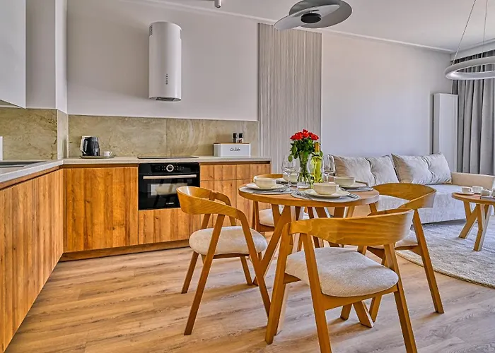 Apartment Ostseeresidenz D305 Eco Boho Z Basenem, Sauna, Jacuzzi, Przy Samej Plazy - 5d