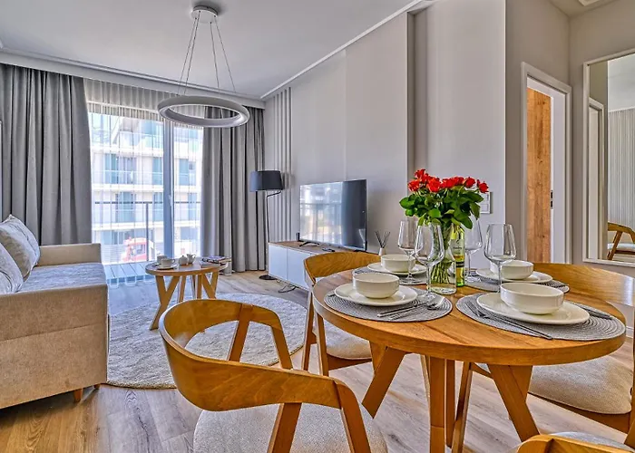 Ostseeresidenz D305 Eco Boho Z Basenem, Sauna, Jacuzzi, Przy Samej Plazy - 5d Niechorze